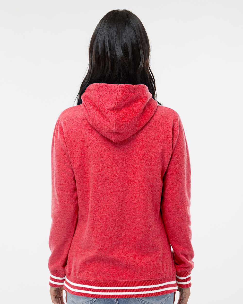 J. America-8651-Women’s Relay Hooded Sweatshirt - Image 13