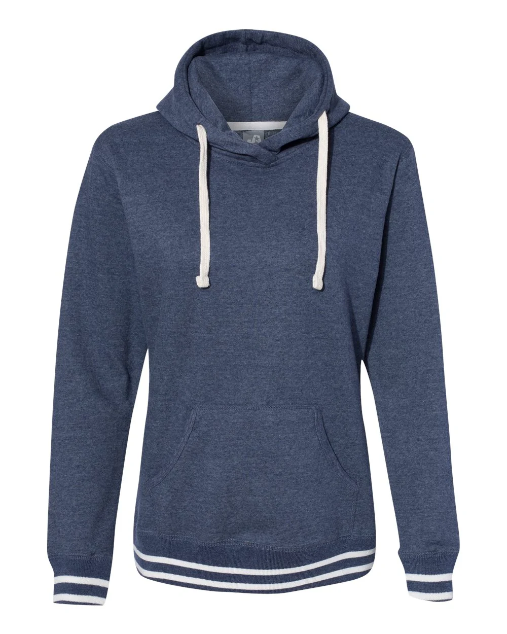 J. America-8651-Women’s Relay Hooded Sweatshirt - Image 2