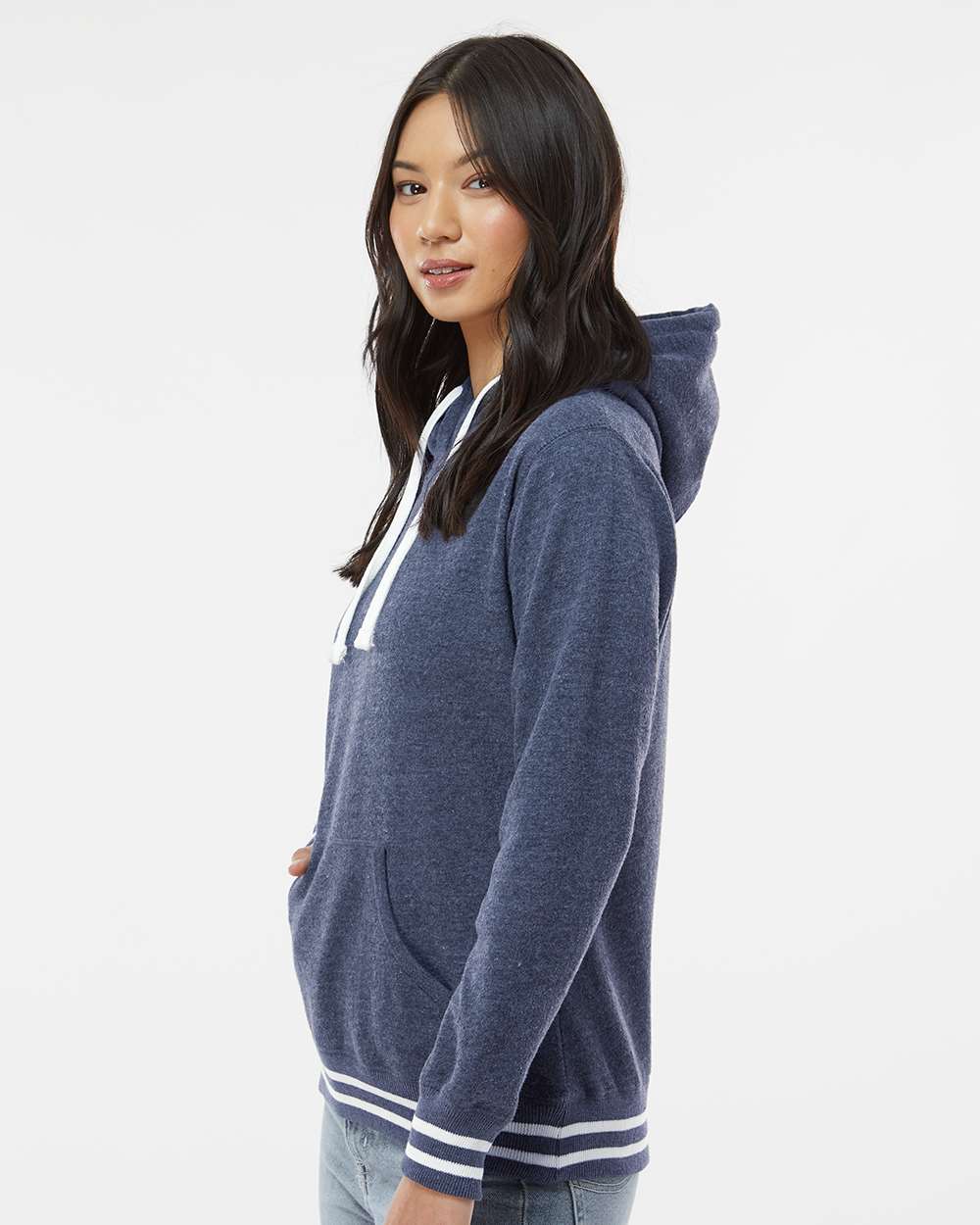 J. America-8651-Women’s Relay Hooded Sweatshirt - Image 6