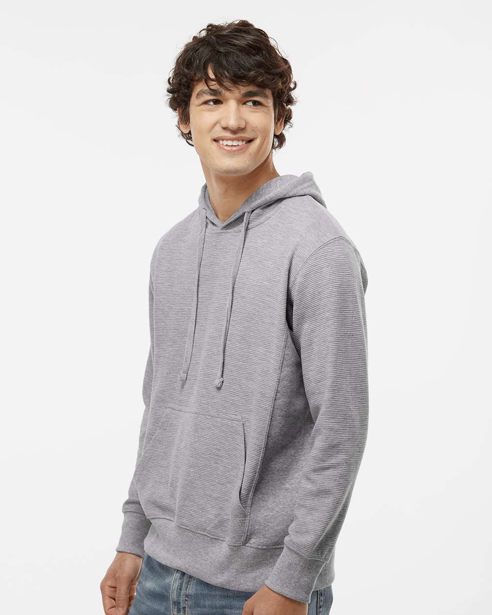 J. America-8706-Ripple Fleece Hooded Sweatshirt - Image 12