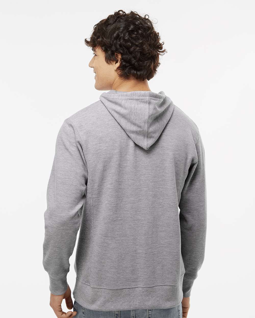 J. America-8706-Ripple Fleece Hooded Sweatshirt - Image 13