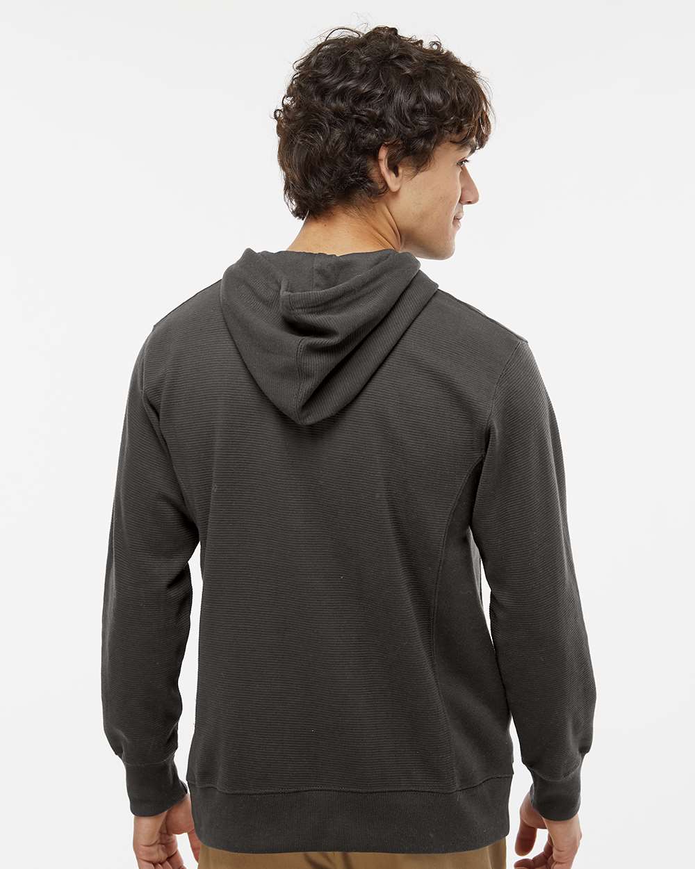 J. America-8706-Ripple Fleece Hooded Sweatshirt - Image 6