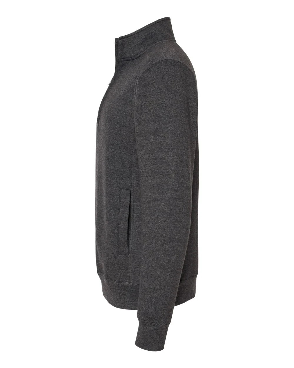 J. America-8717-Heavyweight Fleece Quarter-Zip Sweatshirt - Image 10