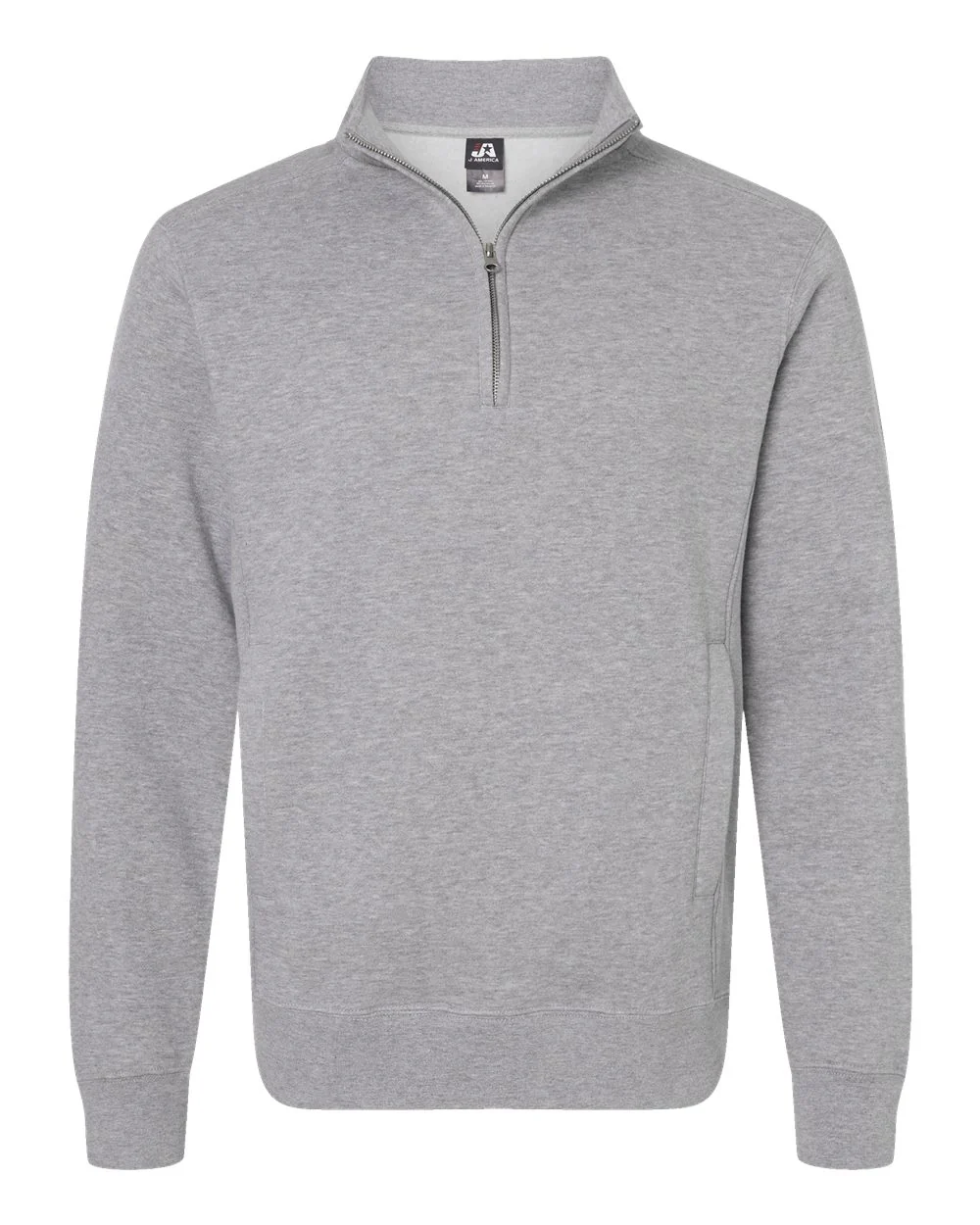 J. America-8717-Heavyweight Fleece Quarter-Zip Sweatshirt - Image 14