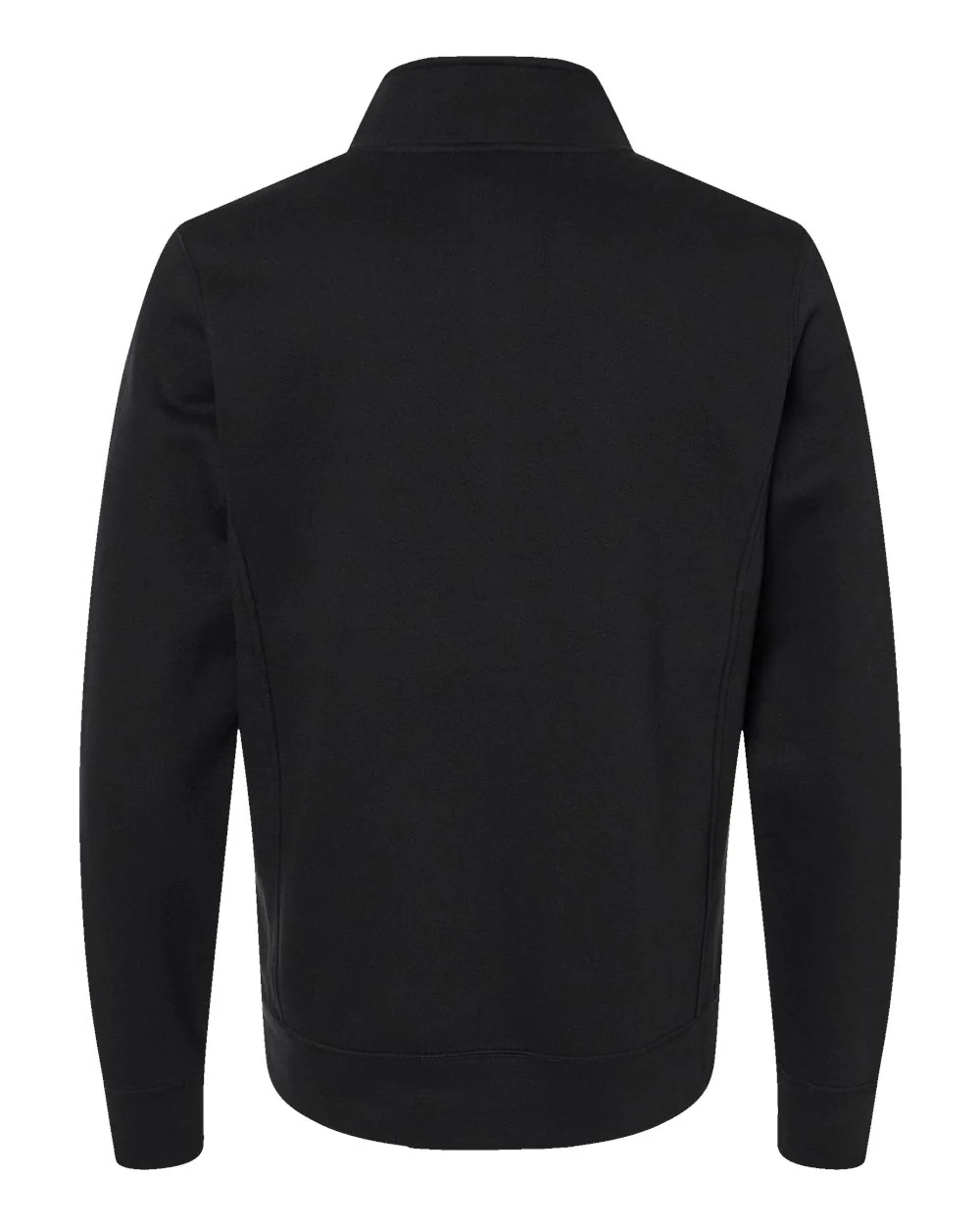 J. America-8717-Heavyweight Fleece Quarter-Zip Sweatshirt - Image 2