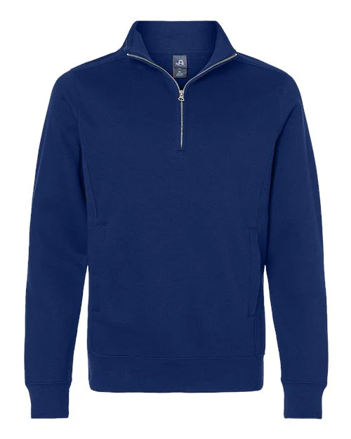 J. America-8717-Heavyweight Fleece Quarter-Zip Sweatshirt - Image 20