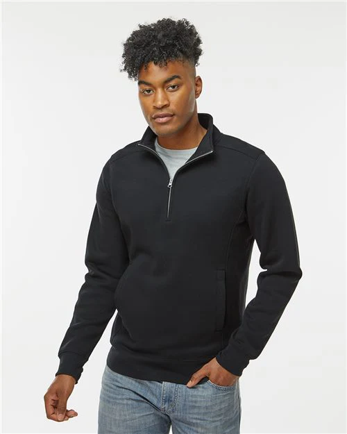 J. America-8717-Heavyweight Fleece Quarter-Zip Sweatshirt - Image 21