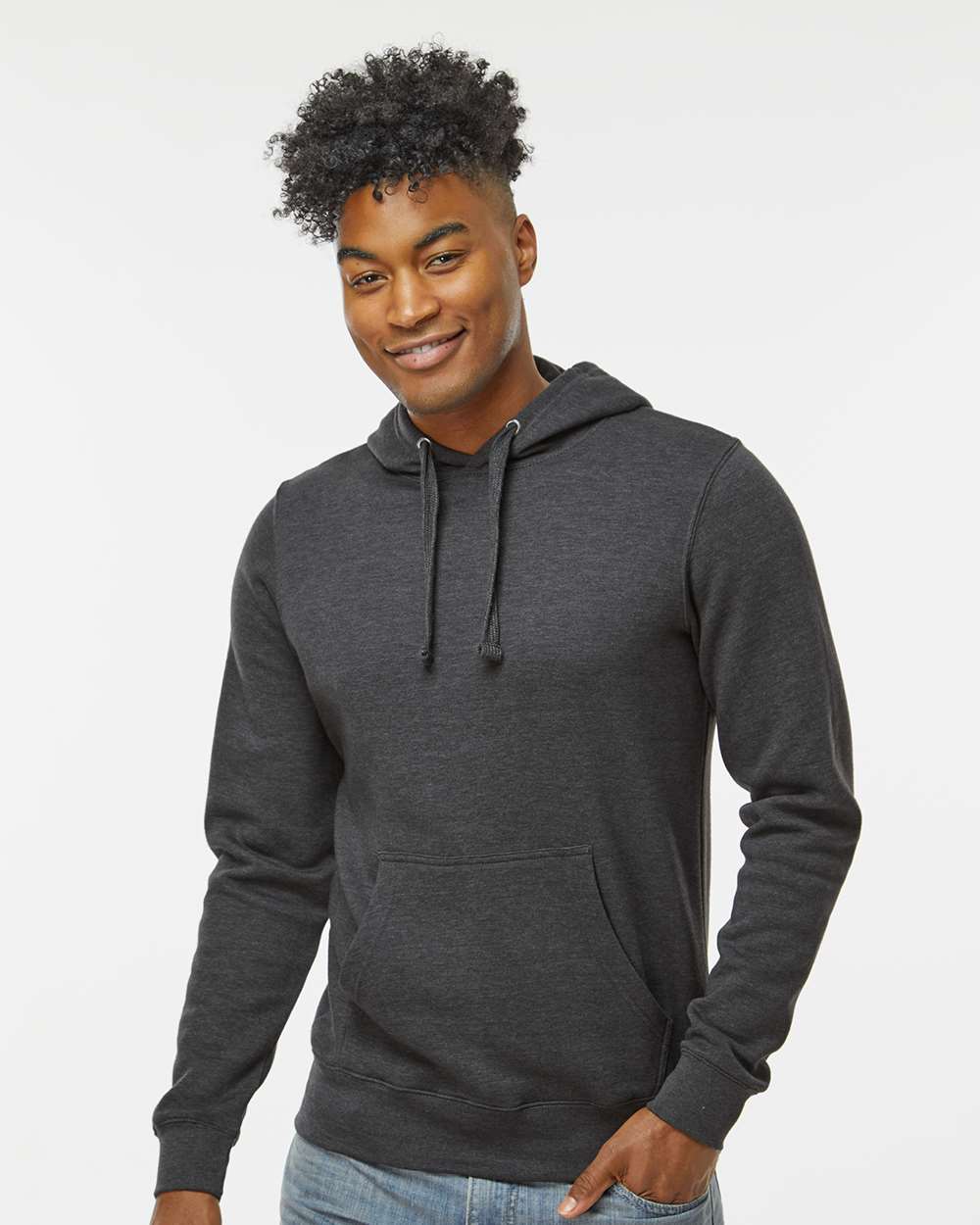 J. America-8720-BTB Fleece Hooded Sweatshirt - Image 11