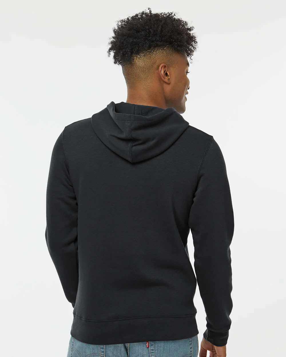 J. America-8720-BTB Fleece Hooded Sweatshirt - Image 6