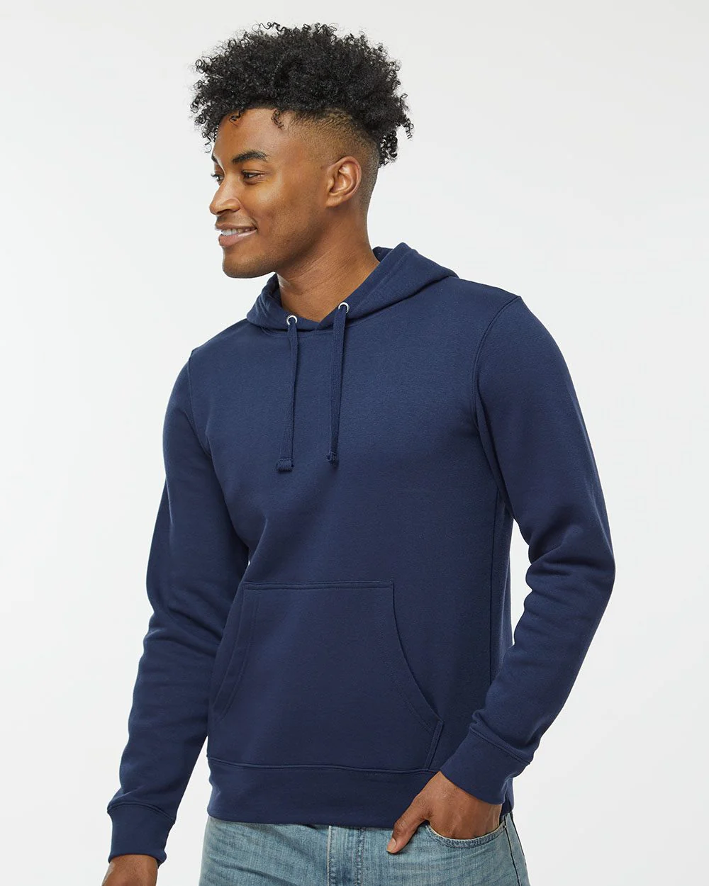 J. America-8720-BTB Fleece Hooded Sweatshirt - Image 7