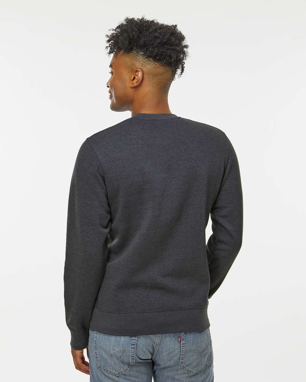 J. America-8721-BTB Fleece Crewneck Sweatshirt - Image 13