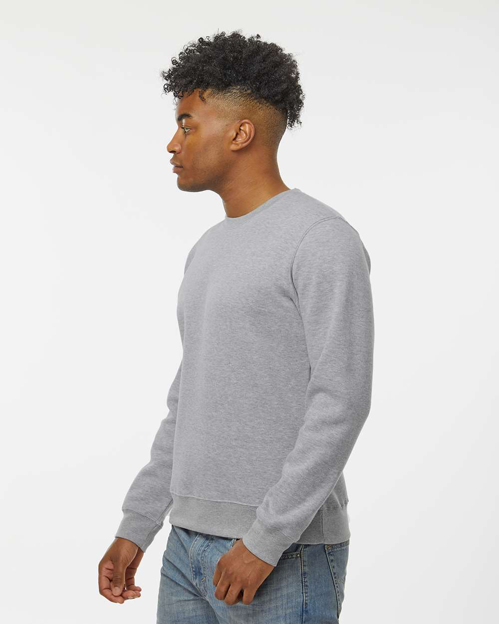 J. America-8721-BTB Fleece Crewneck Sweatshirt - Image 18
