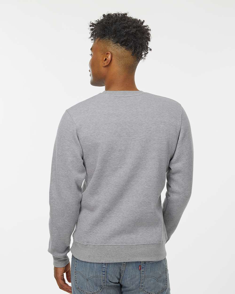 J. America-8721-BTB Fleece Crewneck Sweatshirt - Image 19