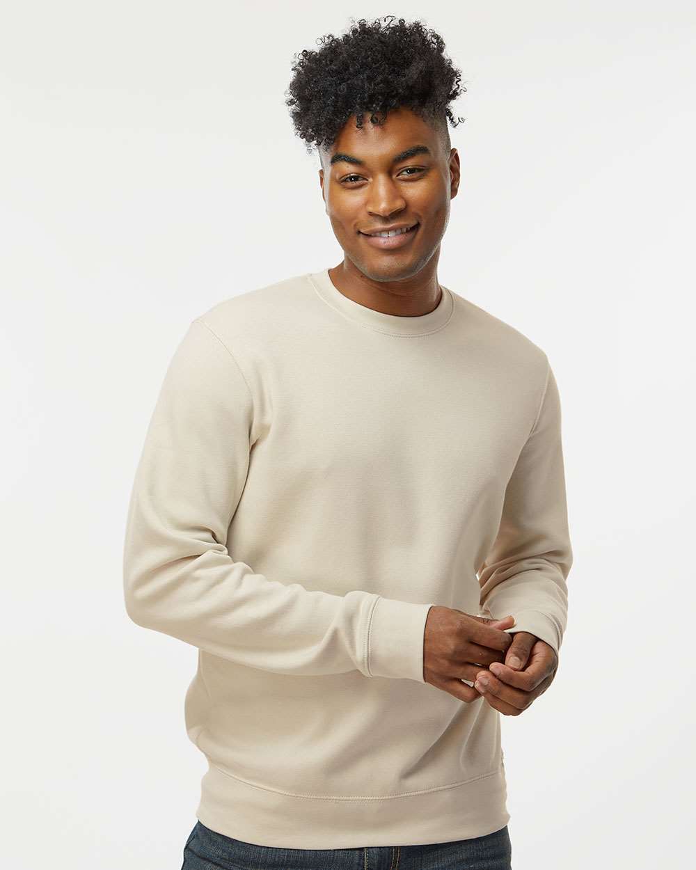 J. America-8721-BTB Fleece Crewneck Sweatshirt - Image 23