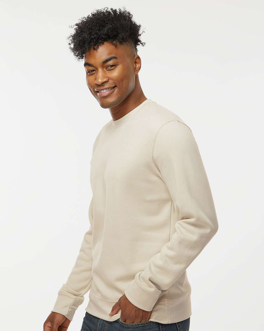 J. America-8721-BTB Fleece Crewneck Sweatshirt - Image 24