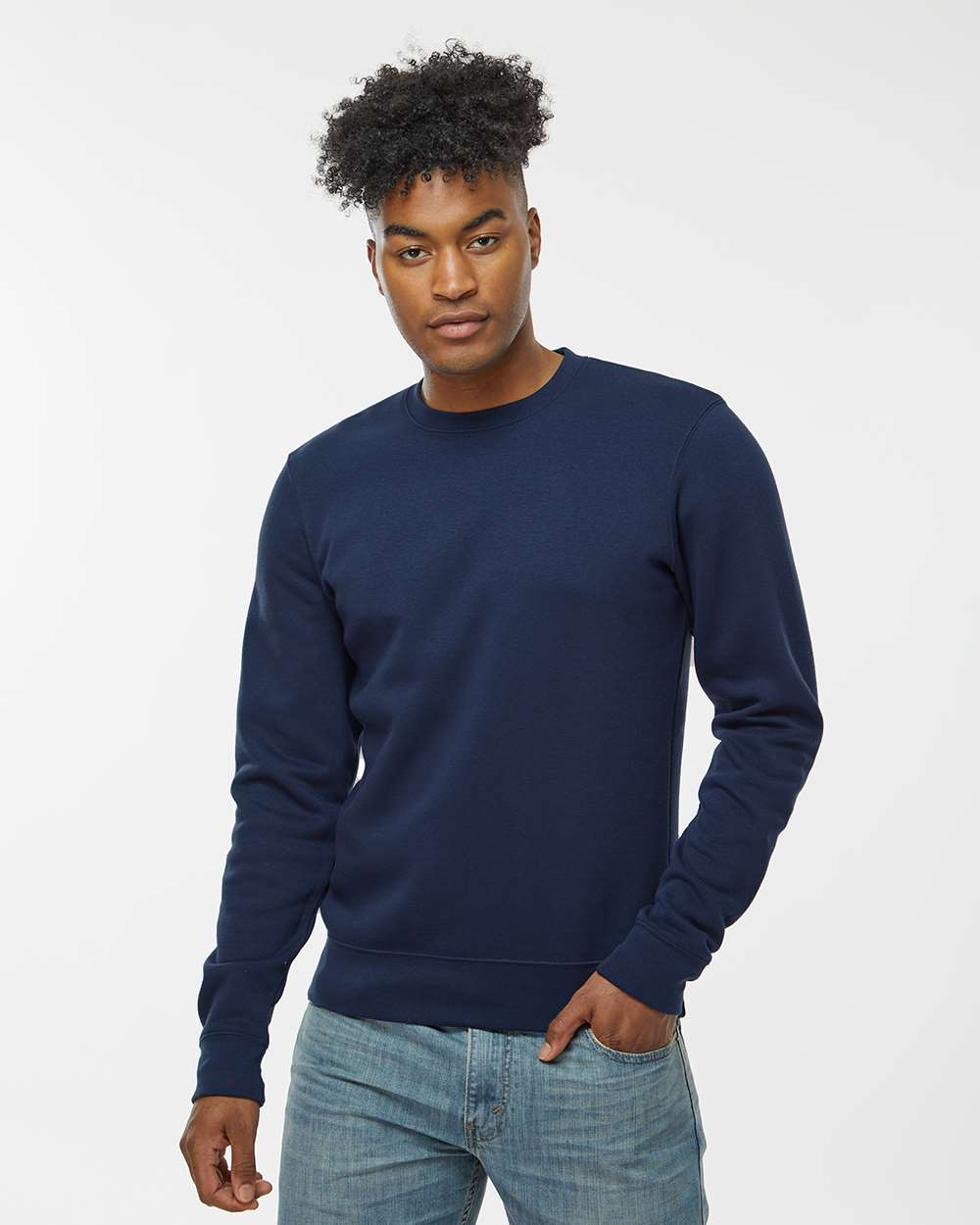 J. America-8721-BTB Fleece Crewneck Sweatshirt - Image 29