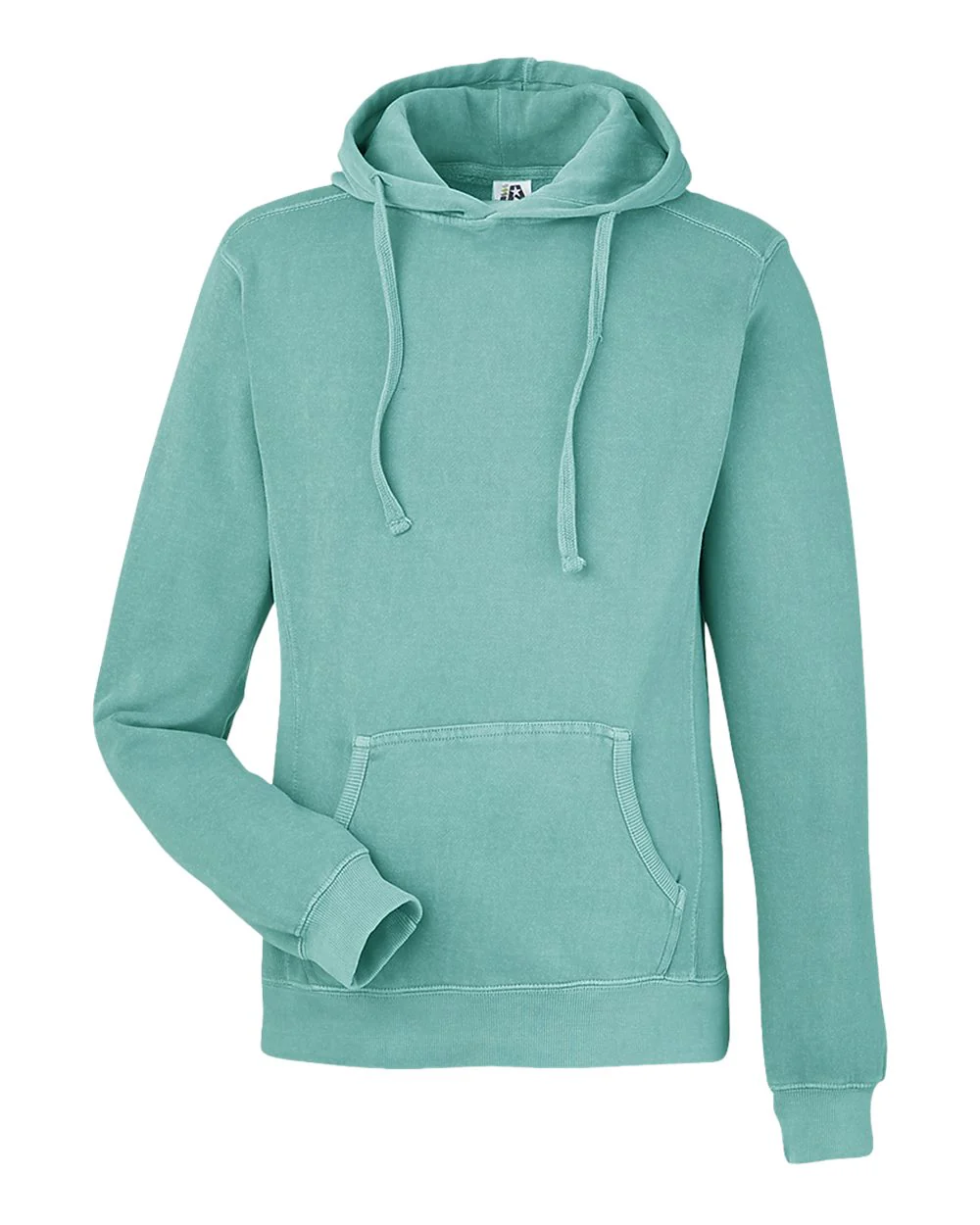 J. America-8730-Pigment-Dyed Fleece Hooded Sweatshirt - Image 11