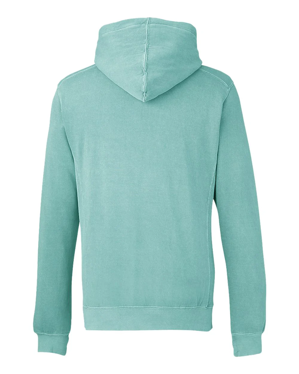 J. America-8730-Pigment-Dyed Fleece Hooded Sweatshirt - Image 12