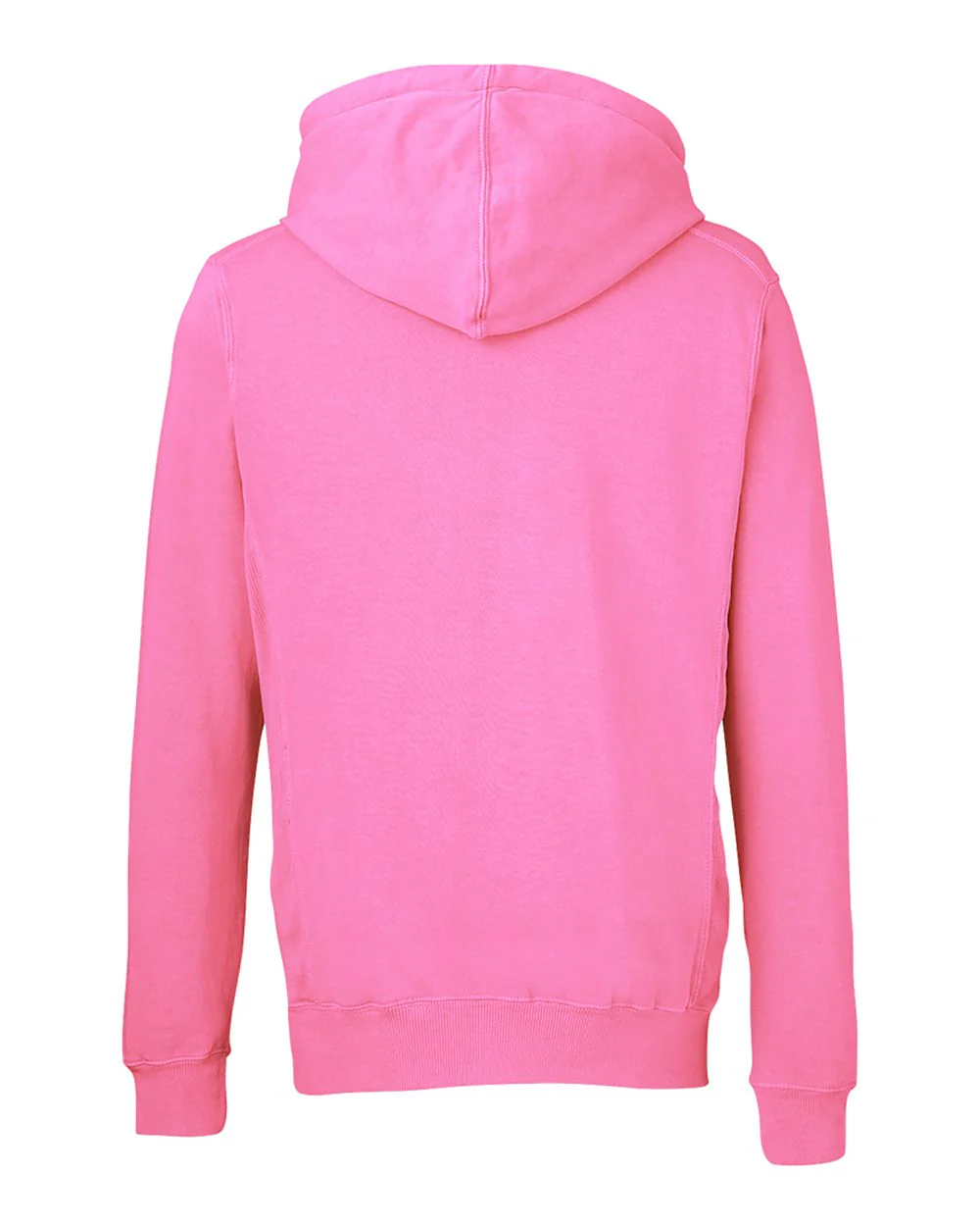 J. America-8730-Pigment-Dyed Fleece Hooded Sweatshirt - Image 14