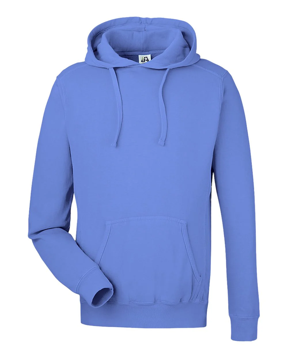 J. America-8730-Pigment-Dyed Fleece Hooded Sweatshirt - Image 15