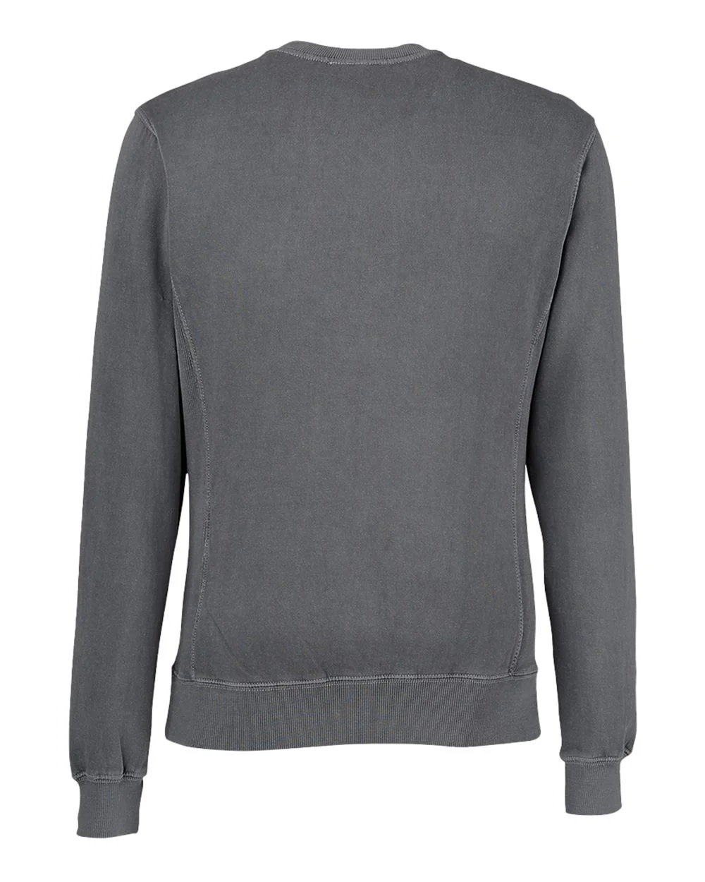 J. America-8731-Pigment-Dyed Fleece Crewneck Sweatshirt - Image 10