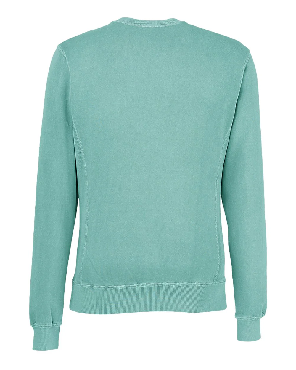 J. America-8731-Pigment-Dyed Fleece Crewneck Sweatshirt - Image 12