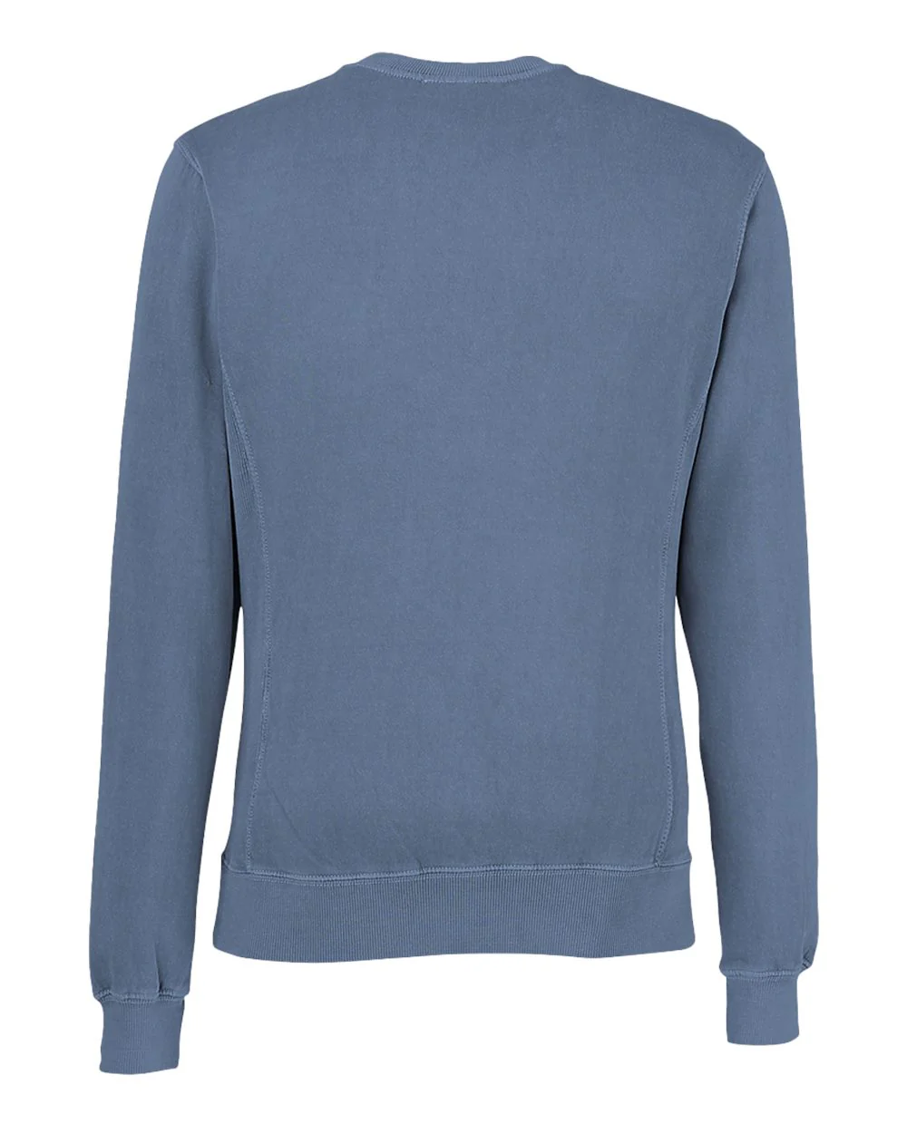 J. America-8731-Pigment-Dyed Fleece Crewneck Sweatshirt - Image 6