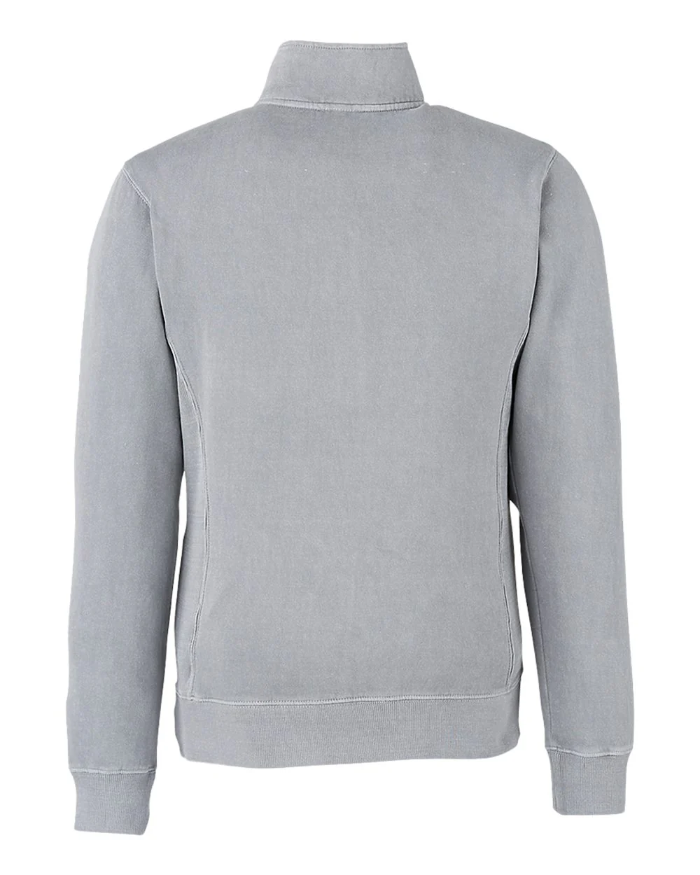 J. America-8732-Pigment-Dyed Fleece Quarter-Zip Pullover - Image 2
