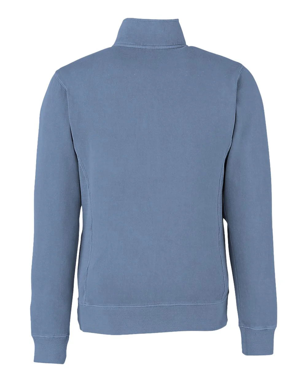 J. America-8732-Pigment-Dyed Fleece Quarter-Zip Pullover - Image 4