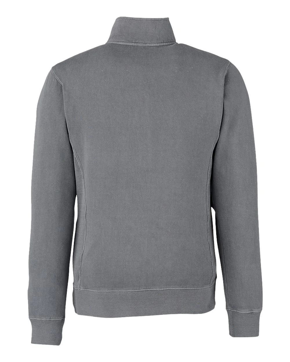 J. America-8732-Pigment-Dyed Fleece Quarter-Zip Pullover - Image 6