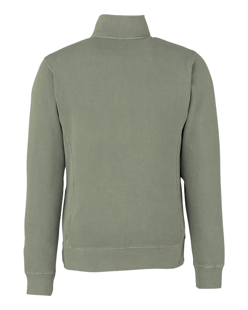 J. America-8732-Pigment-Dyed Fleece Quarter-Zip Pullover - Image 8