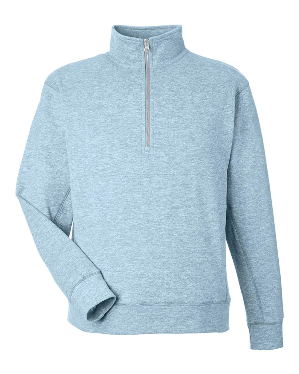 J. America-8741-Electric Fleece Quarter-Zip Sweatshirt - Image 3