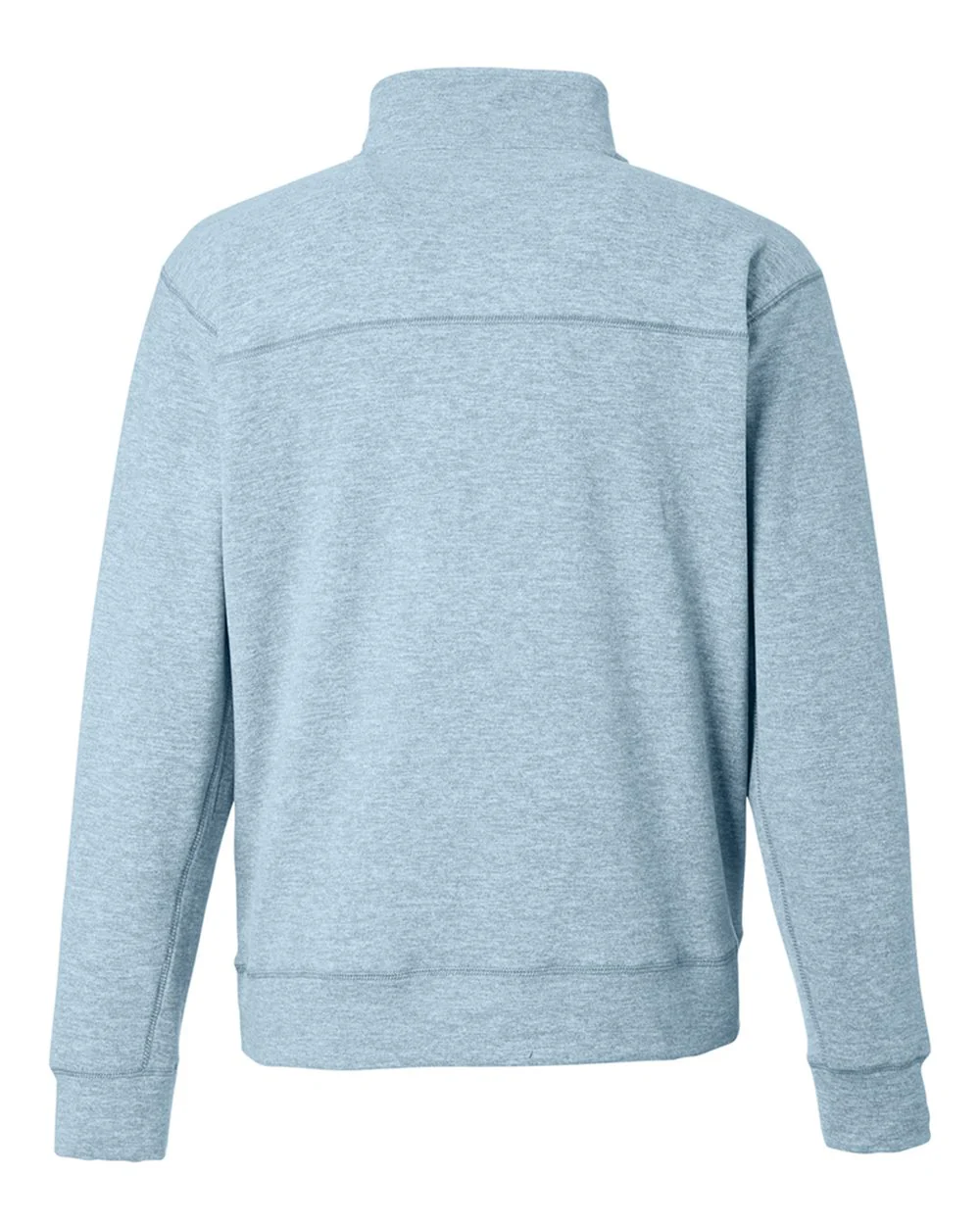 J. America-8741-Electric Fleece Quarter-Zip Sweatshirt - Image 4