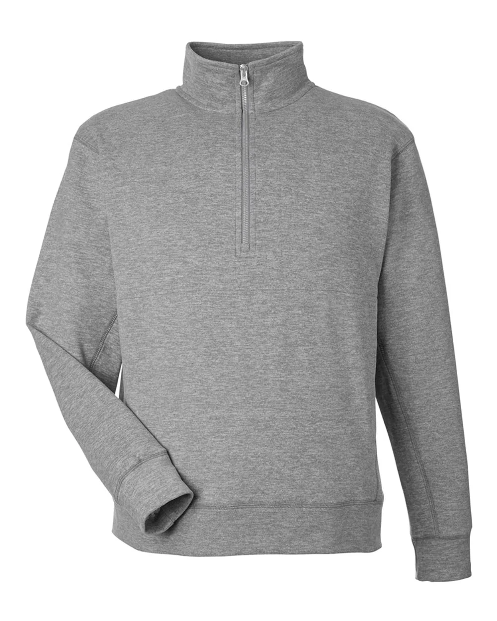 J. America-8741-Electric Fleece Quarter-Zip Sweatshirt - Image 5