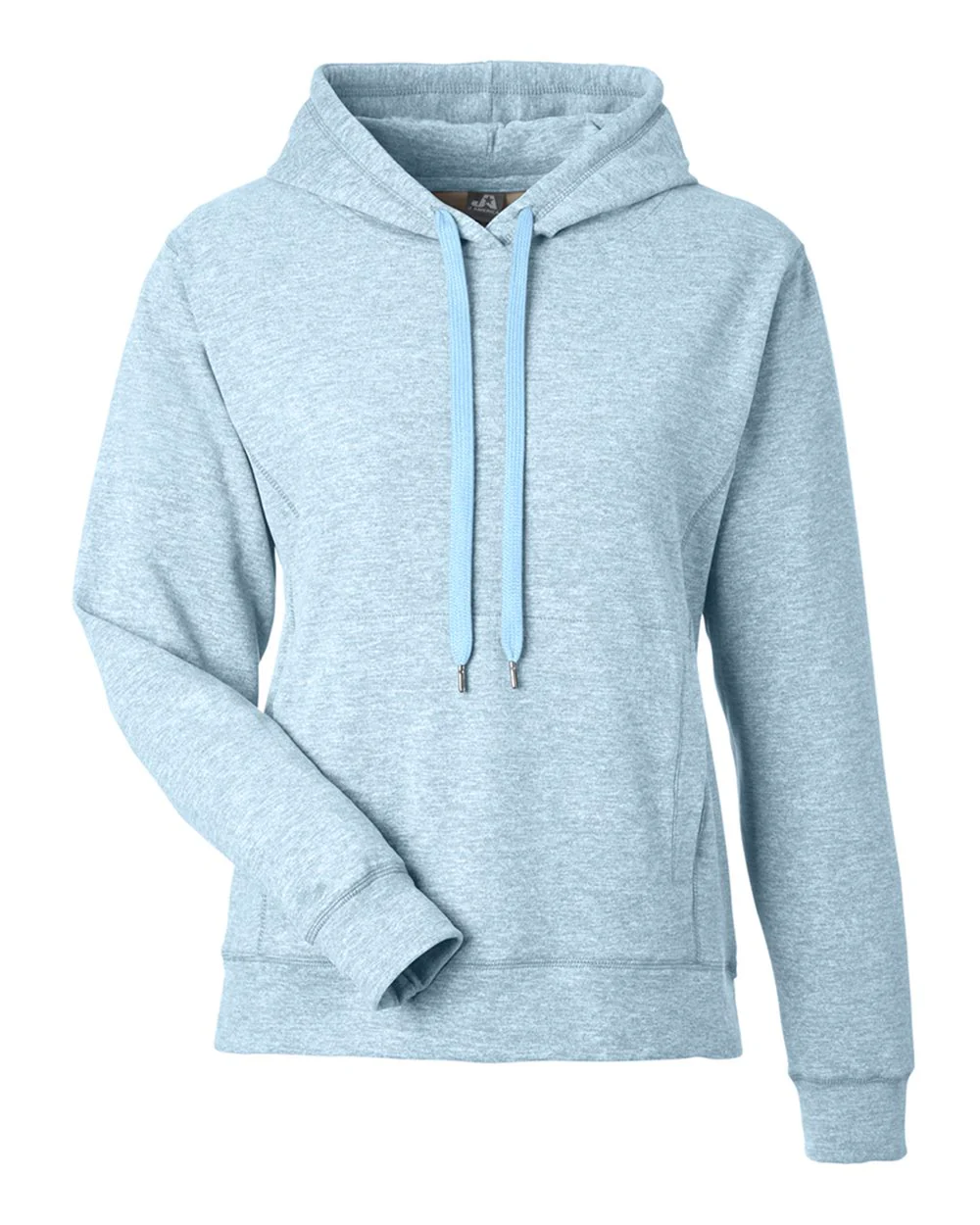 J. America-8742-Women's Electric Fleece Hooded Sweatshirt - Image 3