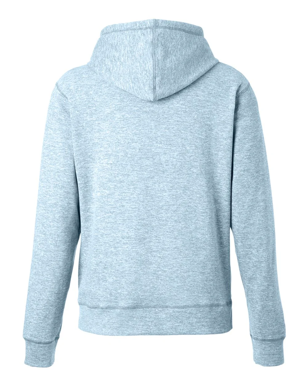 J. America-8742-Women's Electric Fleece Hooded Sweatshirt - Image 4