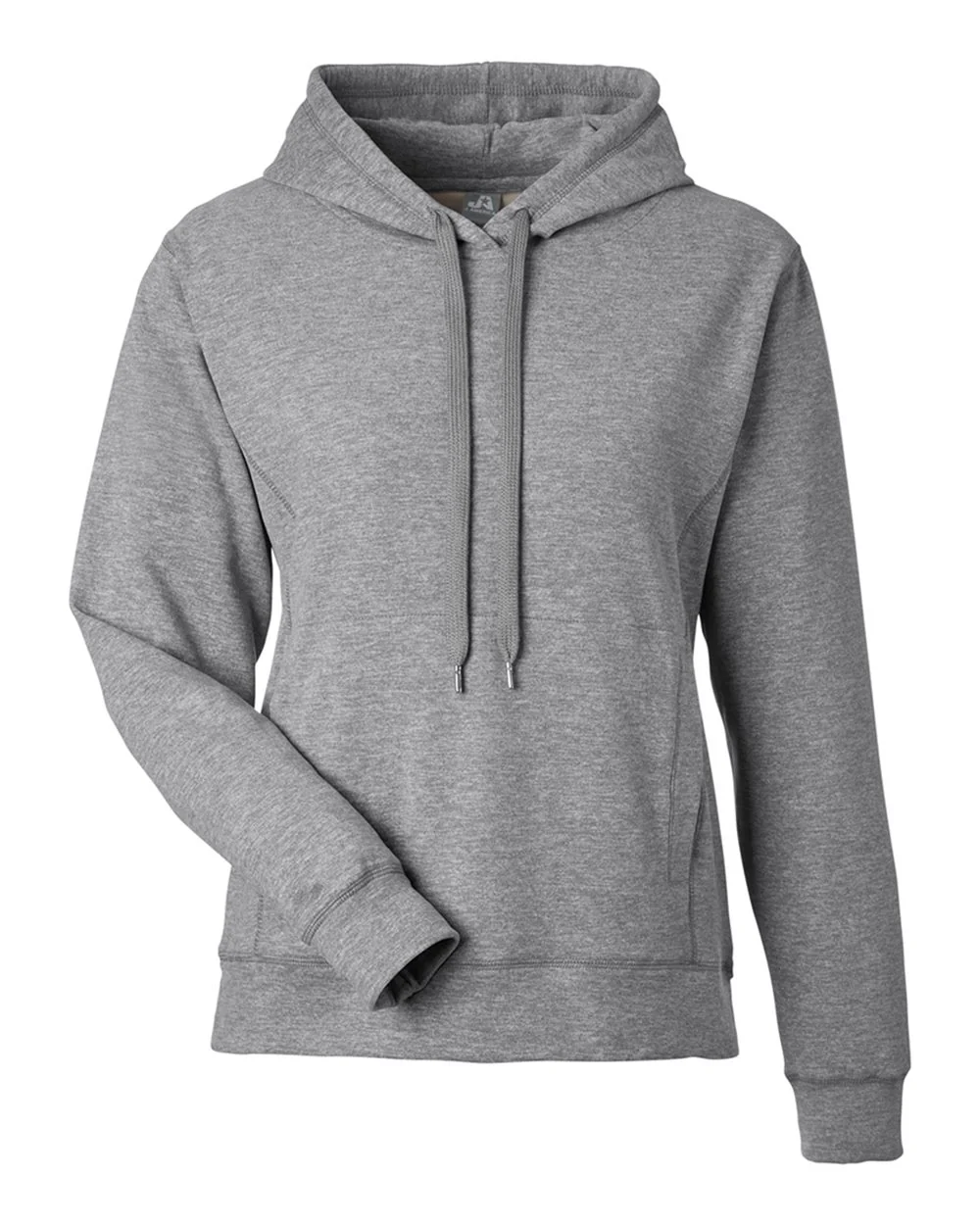 J. America-8742-Women's Electric Fleece Hooded Sweatshirt - Image 5