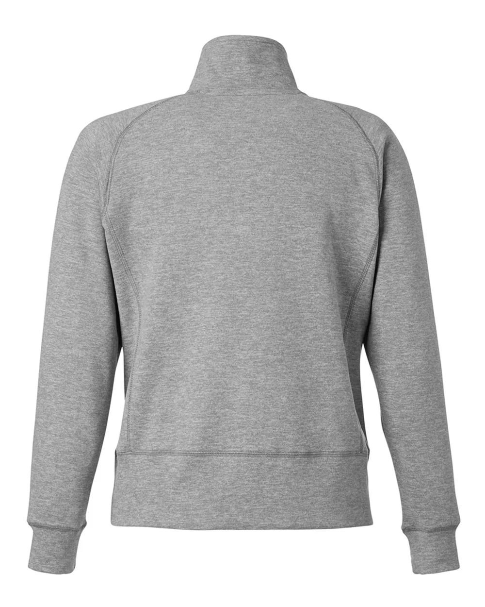 J. America-8743-Women's Electric Fleece Quarter-Zip Sweatshirt - Image 6