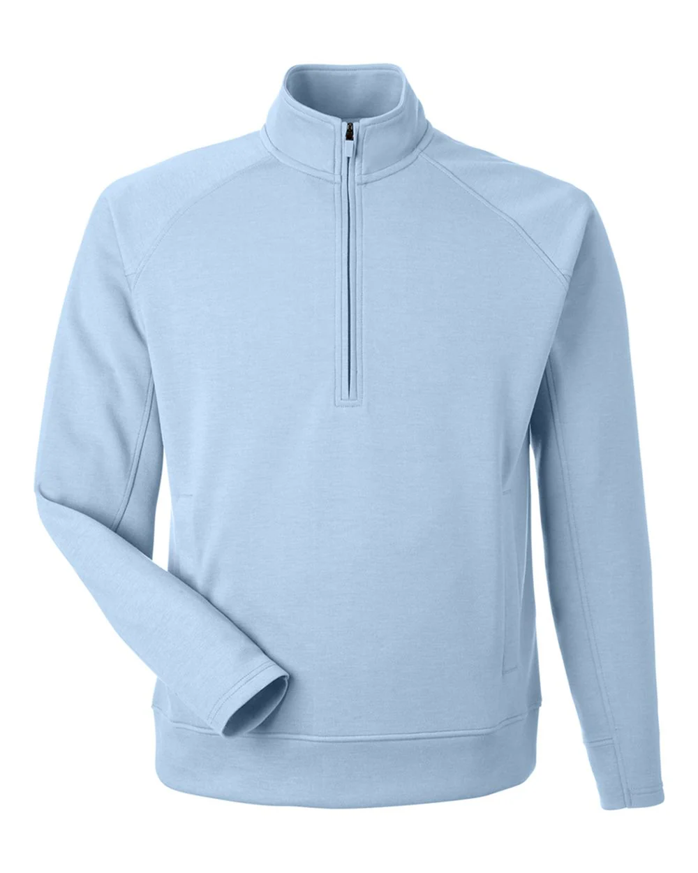 J. America-8751-Apex Fleece Quarter-Zip Sweatshirt - Image 3
