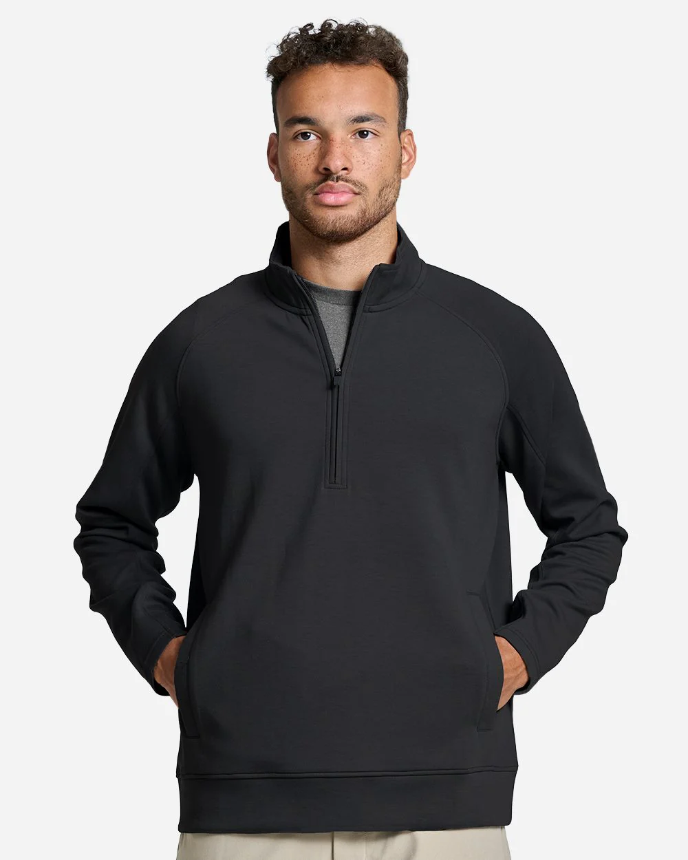 J. America-8751-Apex Fleece Quarter-Zip Sweatshirt - Image 9