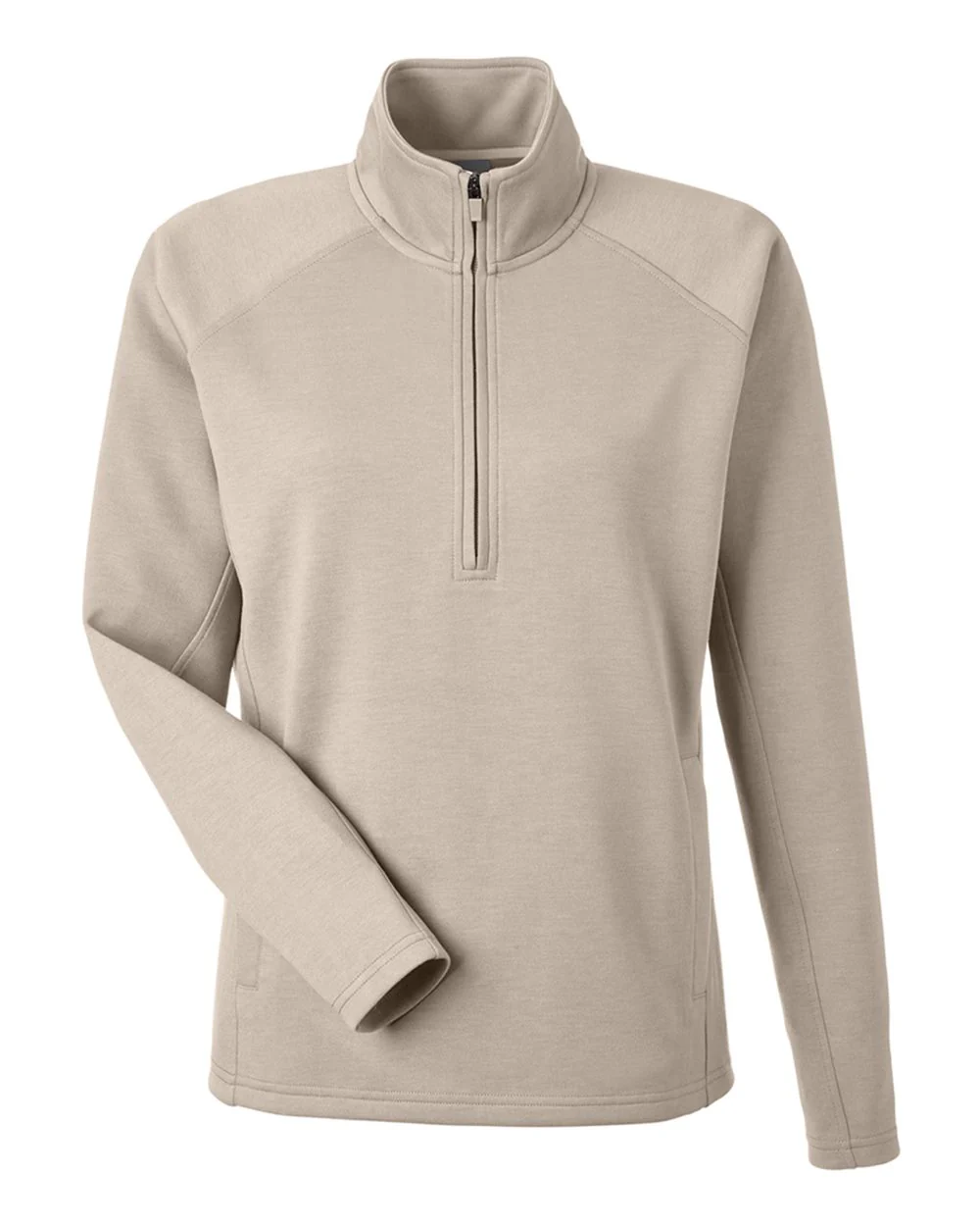 J. America-8754-Women's Apex Fleece Quarter-Zip Pullover - Image 5
