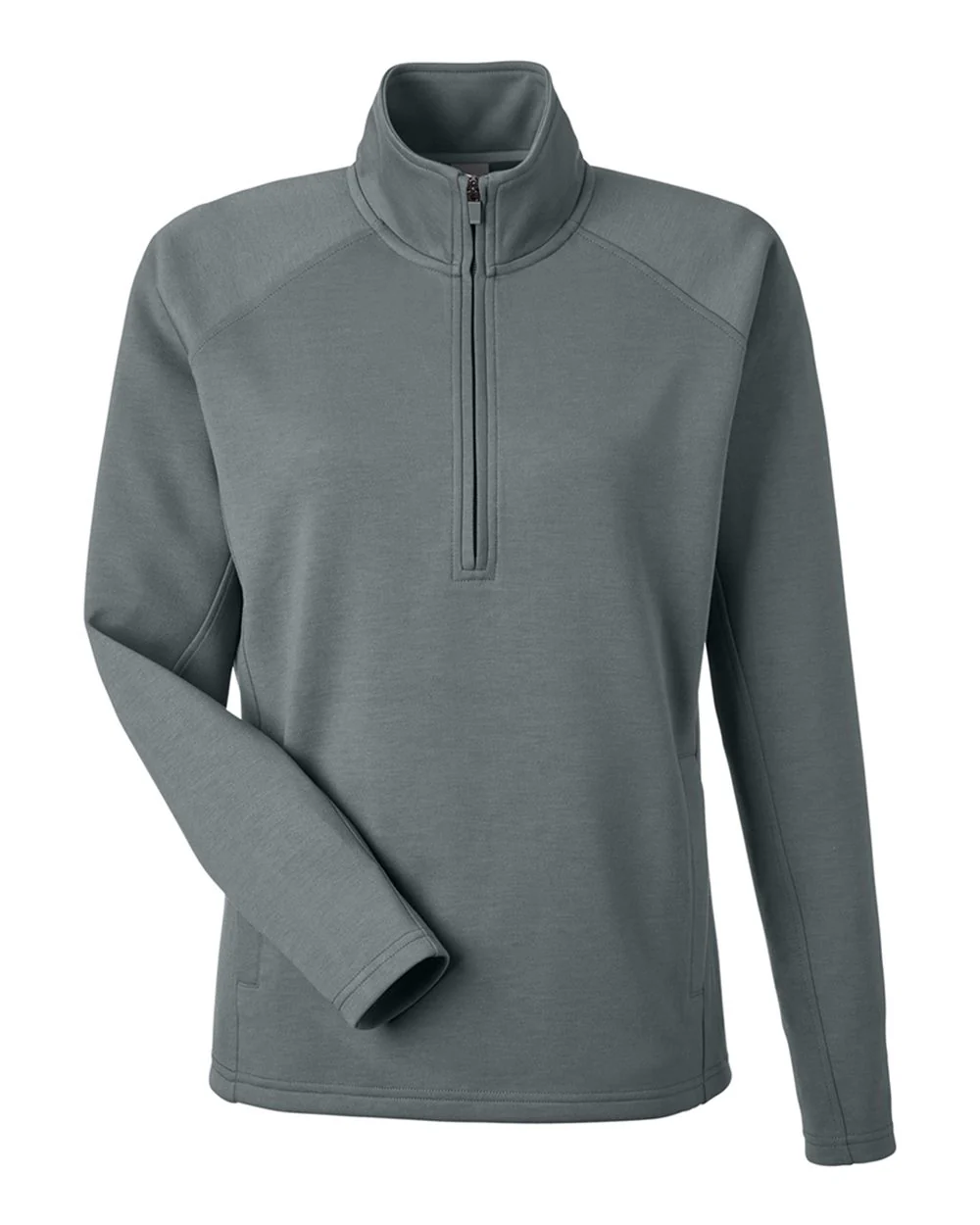 J. America-8754-Women's Apex Fleece Quarter-Zip Pullover - Image 7