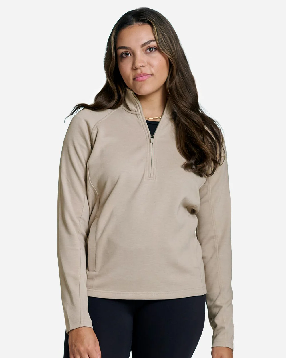 J. America-8754-Women's Apex Fleece Quarter-Zip Pullover - Image 9