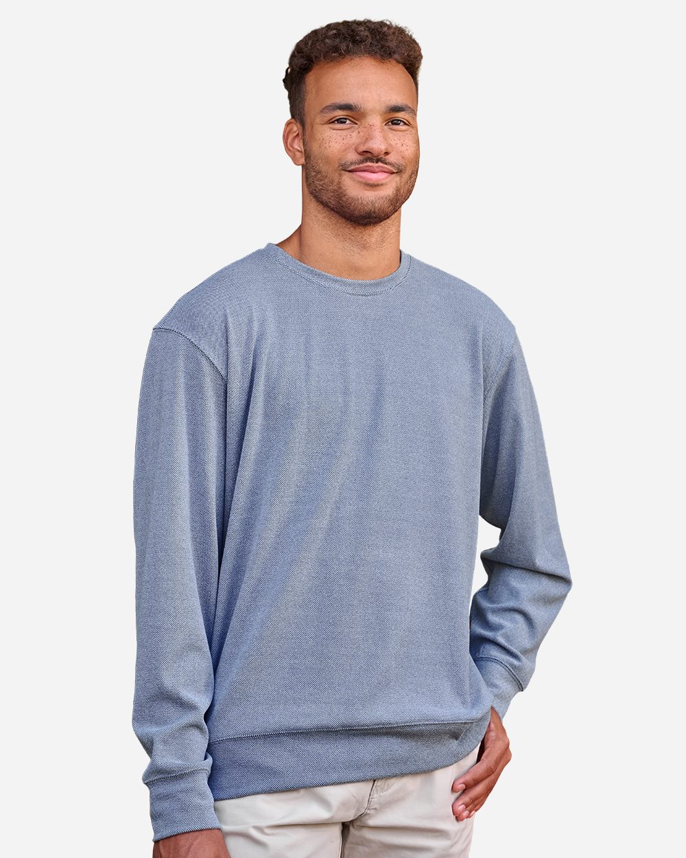 J. America-8761-Element Fleece Crewneck Sweatshirt - Image 7