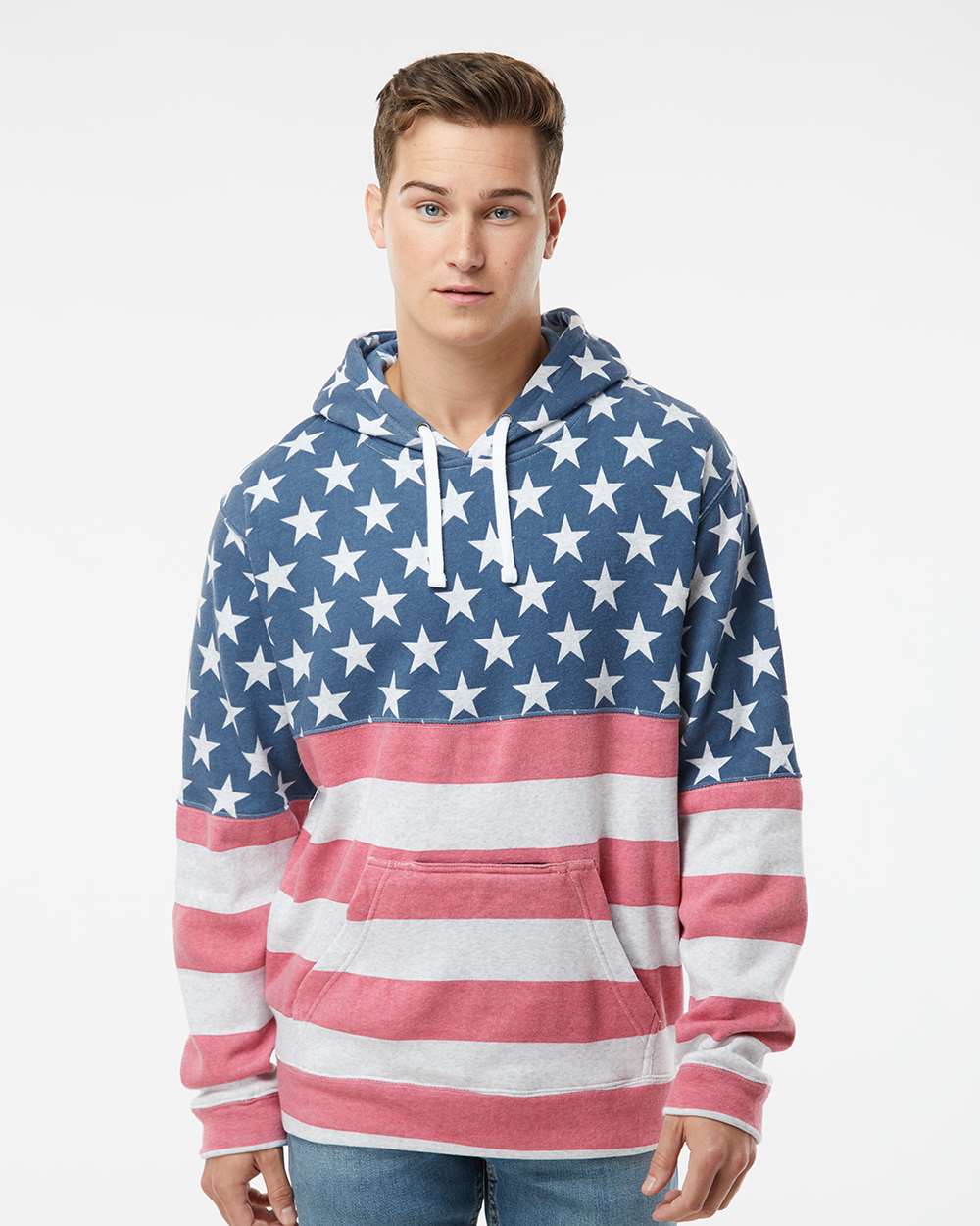 J. America-8815-Tailgate Hooded Sweatshirt - Image 43