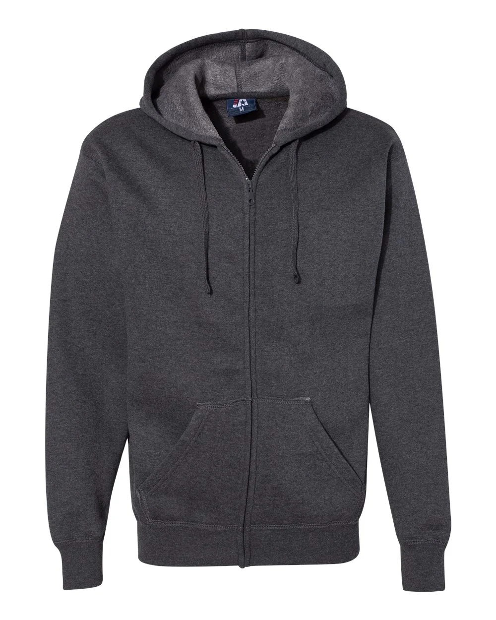J. America-8821-Premium Full-Zip Hooded Sweatshirt - Image 5