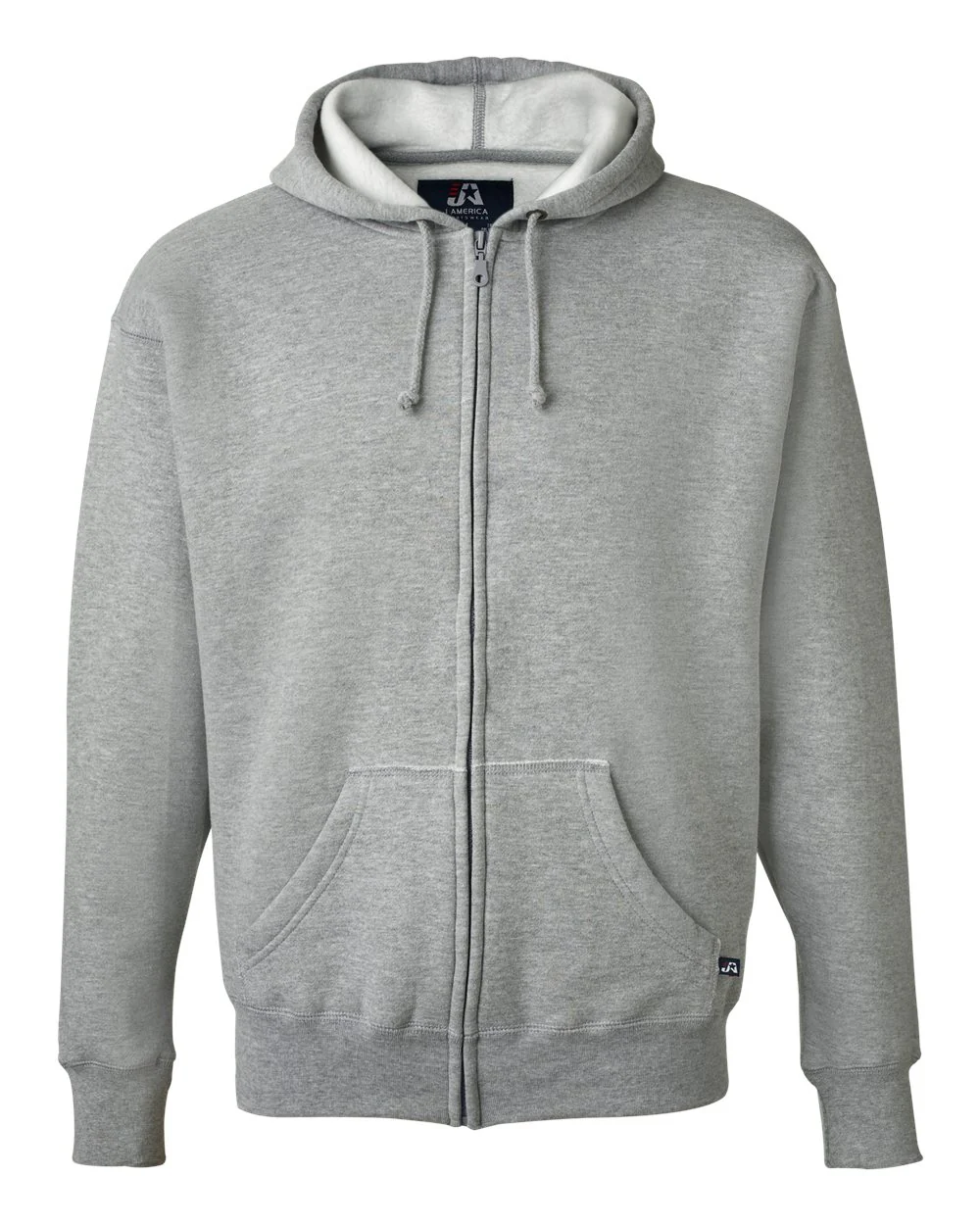 J. America-8821-Premium Full-Zip Hooded Sweatshirt - Image 8
