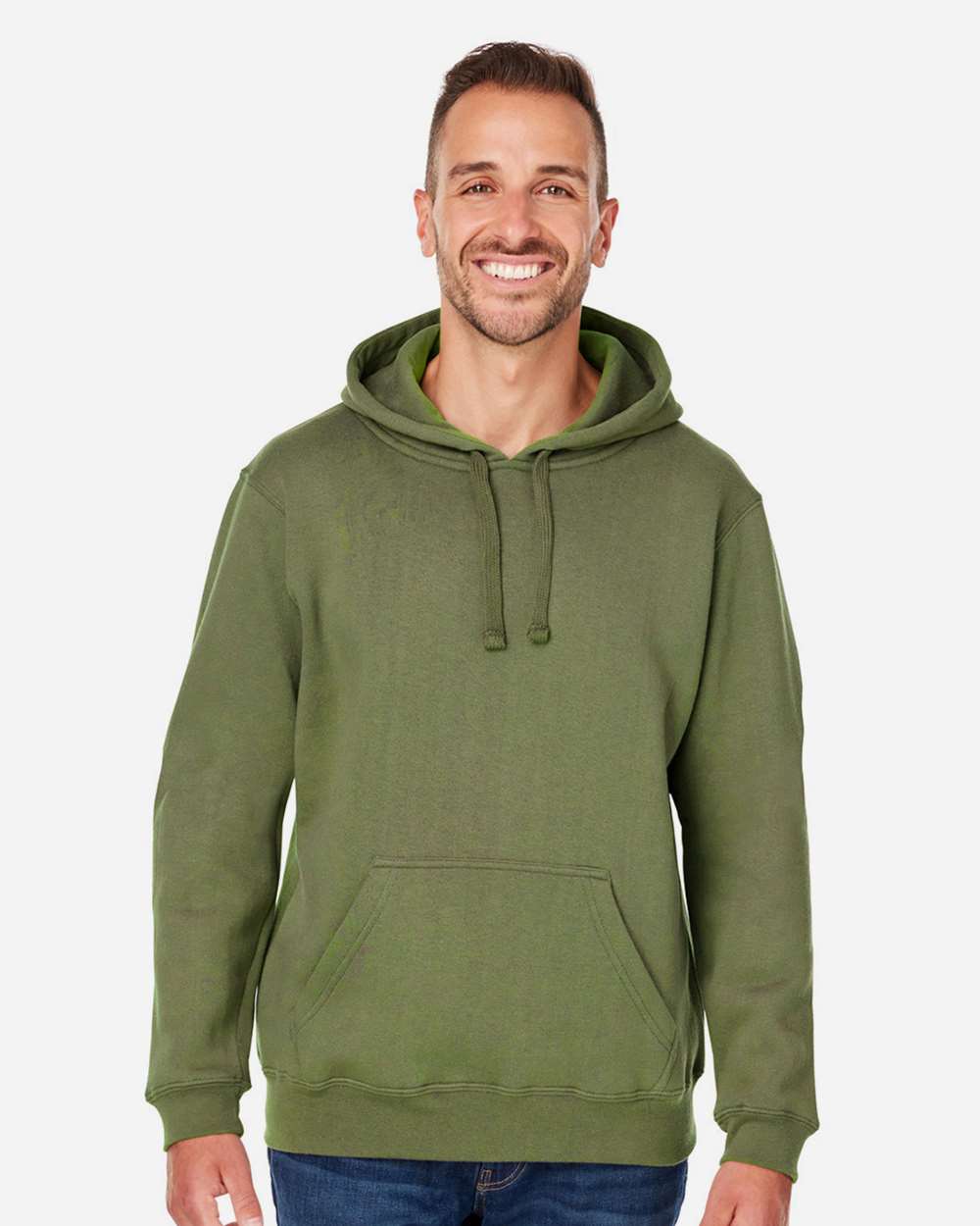 J. America-8824-Premium Hooded Sweatshirt - Image 35