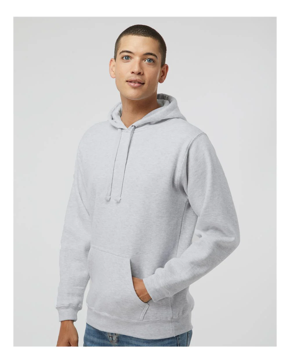 J. America-8824-Premium Hooded Sweatshirt - Image 5