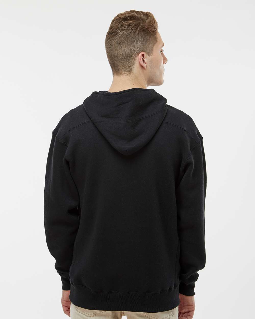 J. America-8830-Sport Lace Hooded Sweatshirt - Image 13